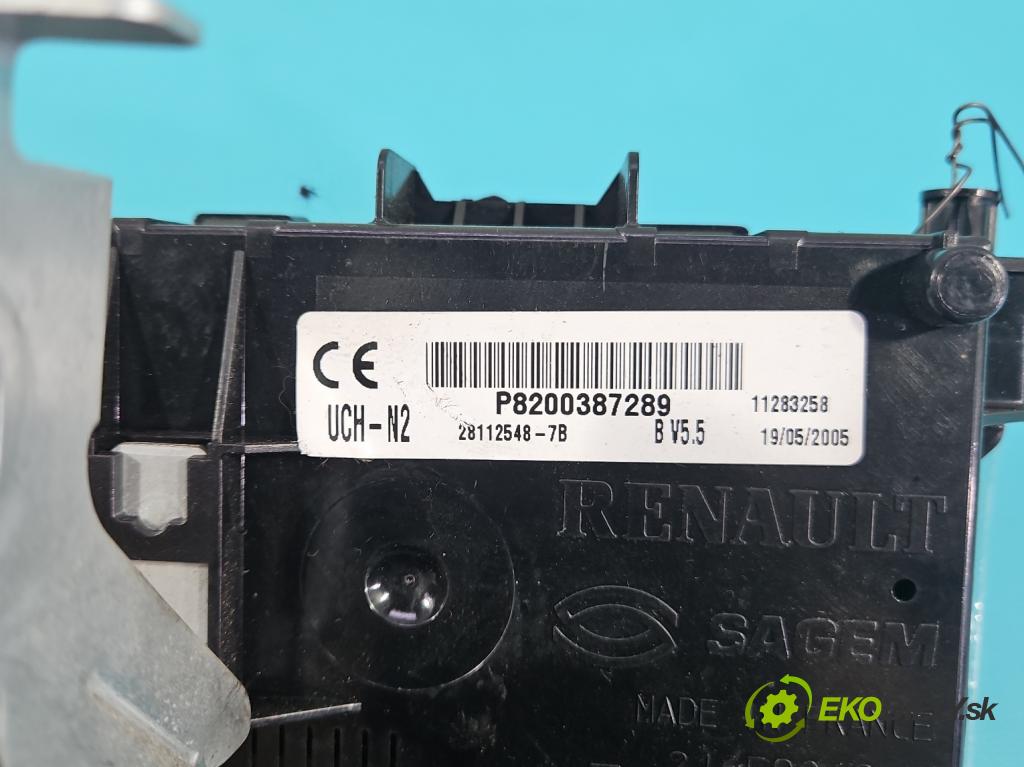 Renault Clio II 1998-2012 1.5 dci 65 hp manual 48 kW 1461 cm3 3- řídící jednotka P8200387289