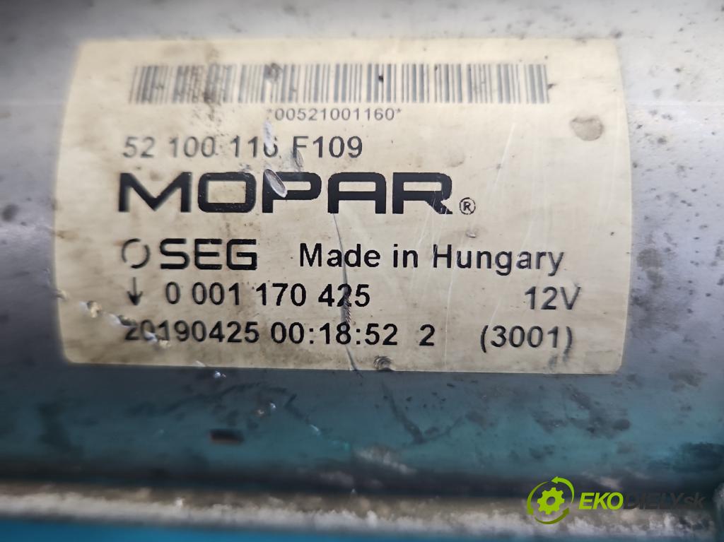Fiat Tipo II 2015- 1.4 T 120 HP manual 88 kW 1368 cm3 5- štartér 0001170425 (Štartér)