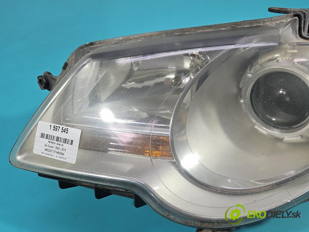 Vw Touran I 2003-2015 1.9 tdi 90 HP manual 66 kW 1896 cm3 5- Reflektor: ľavý 0301233201 (Kľučka dverí ostatné)