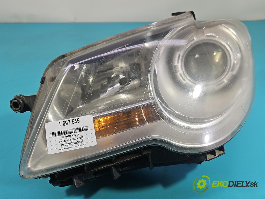Vw Touran I 2003-2015 1.9 tdi 90 HP manual 66 kW 1896 cm3 5- Reflektor: ľavý 0301233201 (Kľučka dverí ostatné)