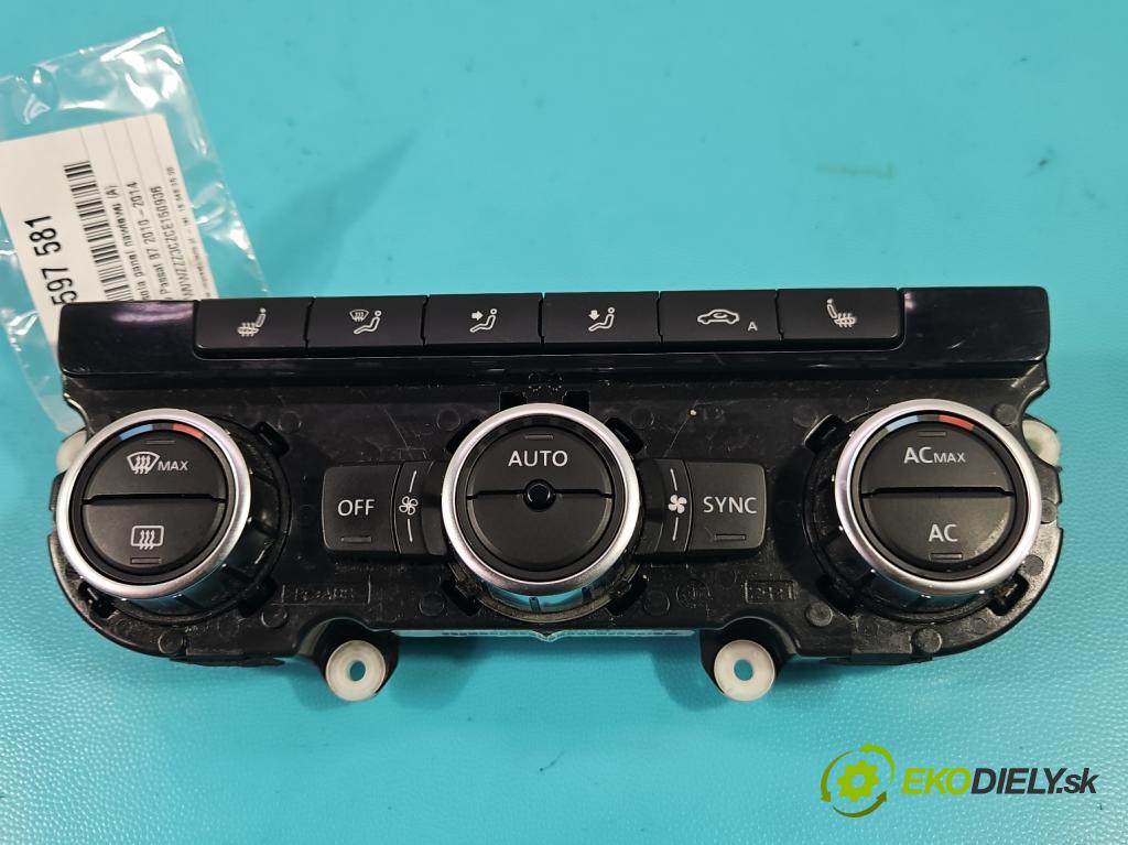 Vw Passat B7 2010-2014 2.0 tdi 140 HP manual 103 kW 1968 cm3 5- panel kúrenia 3AA907044C