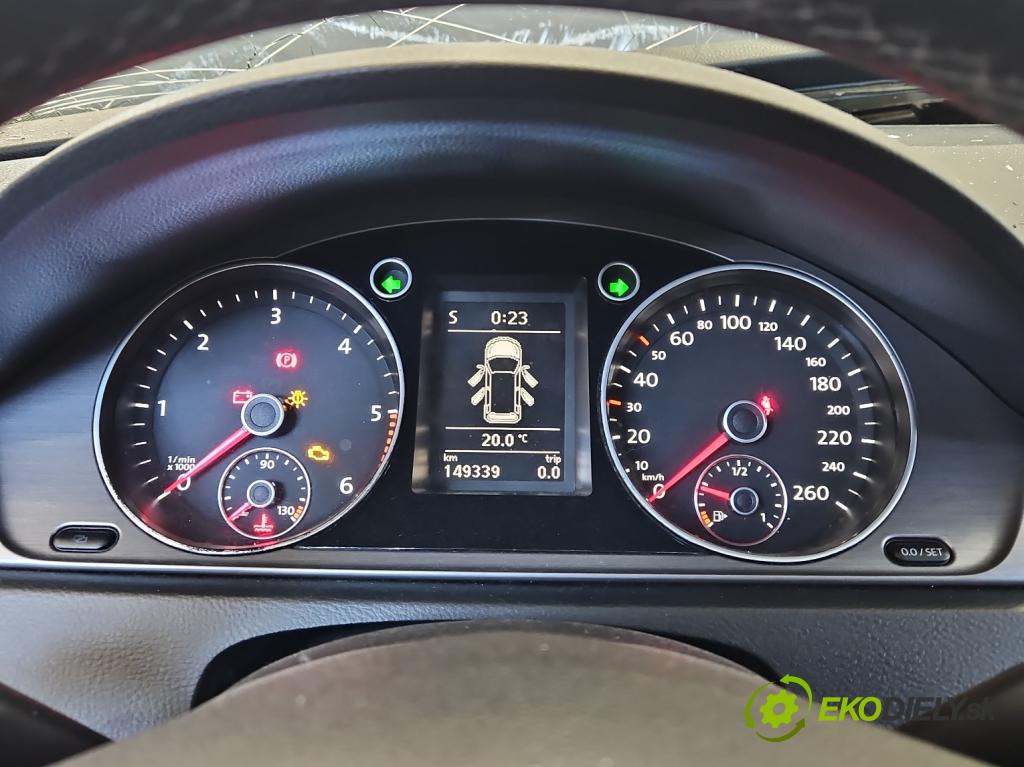 Vw Passat B7 2010-2014 2.0 tdi 140 HP manual 103 kW 1968 cm3 5- prístrojovka/ budíky 3AA920870D (Prístrojová doska)