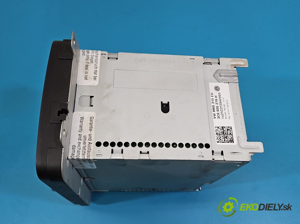 Vw Passat B7 2010-2014 2.0 tdi 140 HP manual 103 kW 1968 cm3 5- Radio originál 3C0035279H