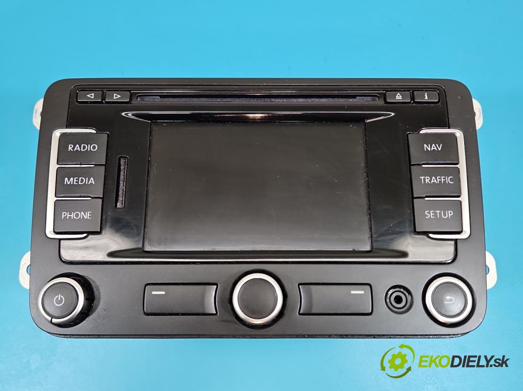 Vw Passat B7 2010-2014 2.0 tdi 140 HP manual 103 kW 1968 cm3 5- Radio originál 3C0035279H