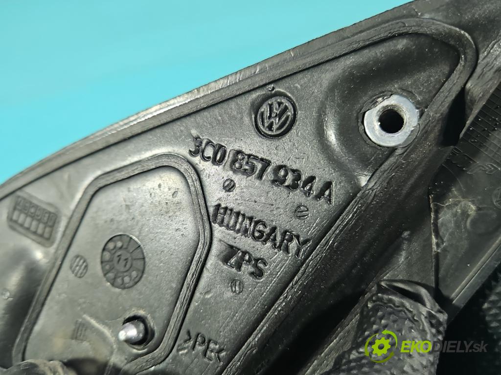 Vw Passat B7 2010-2014 2.0 tdi 140 HP manual 103 kW 1968 cm3 5- zrkadlo pravé  (Kľučka dverí ostatné)
