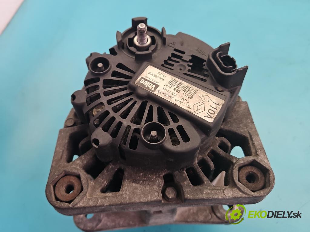 Renault Clio II 1998-2012 1.5 dci 65 HP manual 48 kW 1461 cm3 3- Alternator 8200386806 (Alternátor)