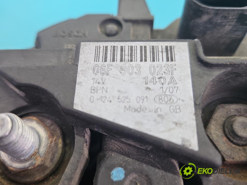 Vw Touran I 2003-2015 1.9 tdi 90 HP manual 66 kW 1896 cm3 5- Alternator 06F903023F (Alternátor)