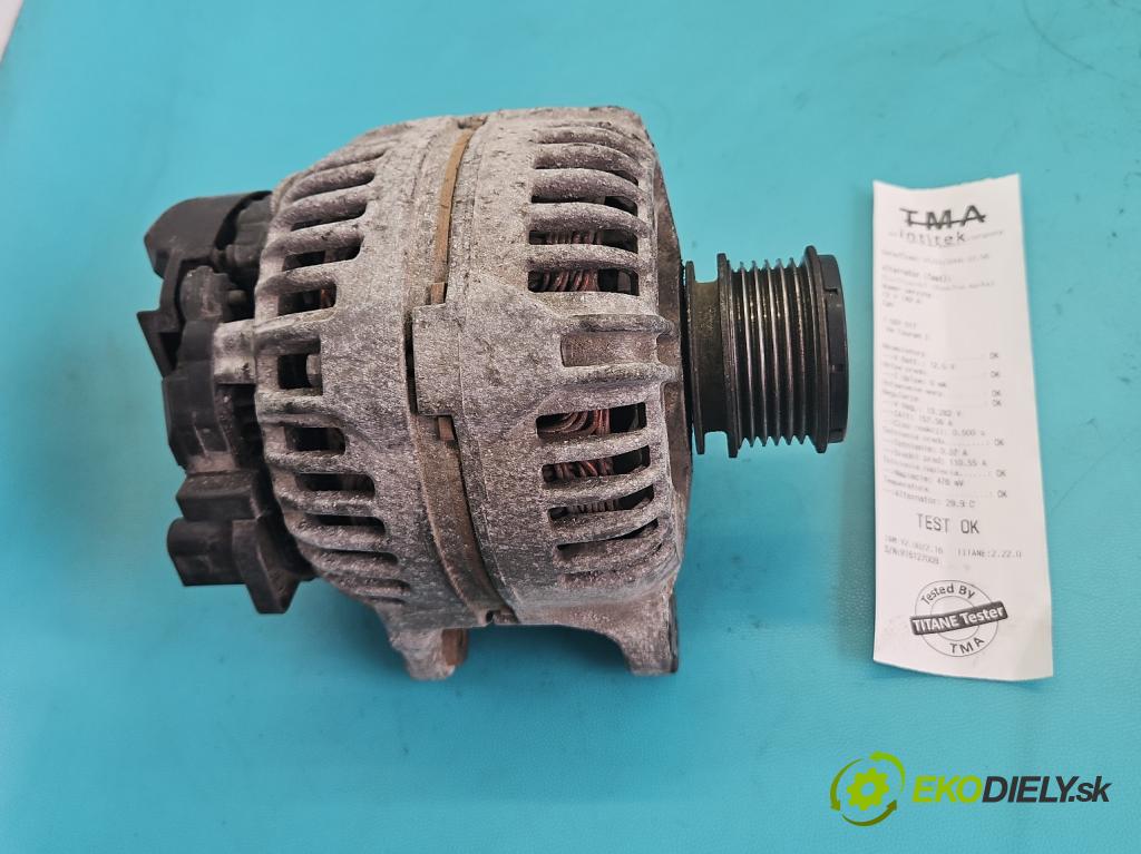Vw Touran I 2003-2015 1.9 tdi 90 HP manual 66 kW 1896 cm3 5- Alternator 06F903023F (Alternátor)