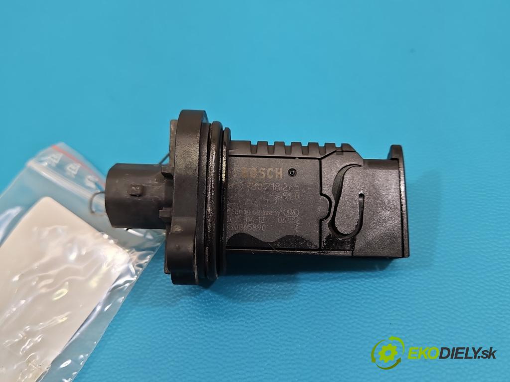 Suzuki Swift Mk7 2010-2017 1.2 16V 94 HP manual 69 kW 1242 cm3 5- průtokoměr: 0280218265 (Váha vzduchu)