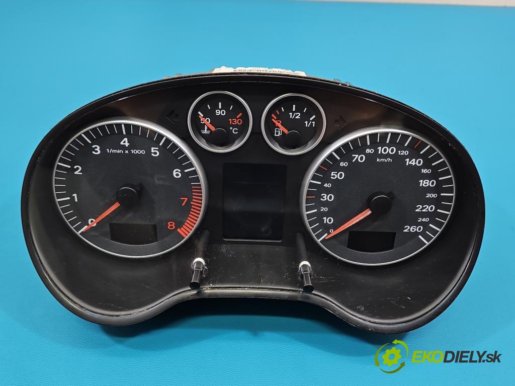 Audi A3 8P 2003-2012 2.0 FSI 150 HP manual 110 kW 1984 cm3 3- prístrojovka/ budíky 8P0920930G (Prístrojová doska)