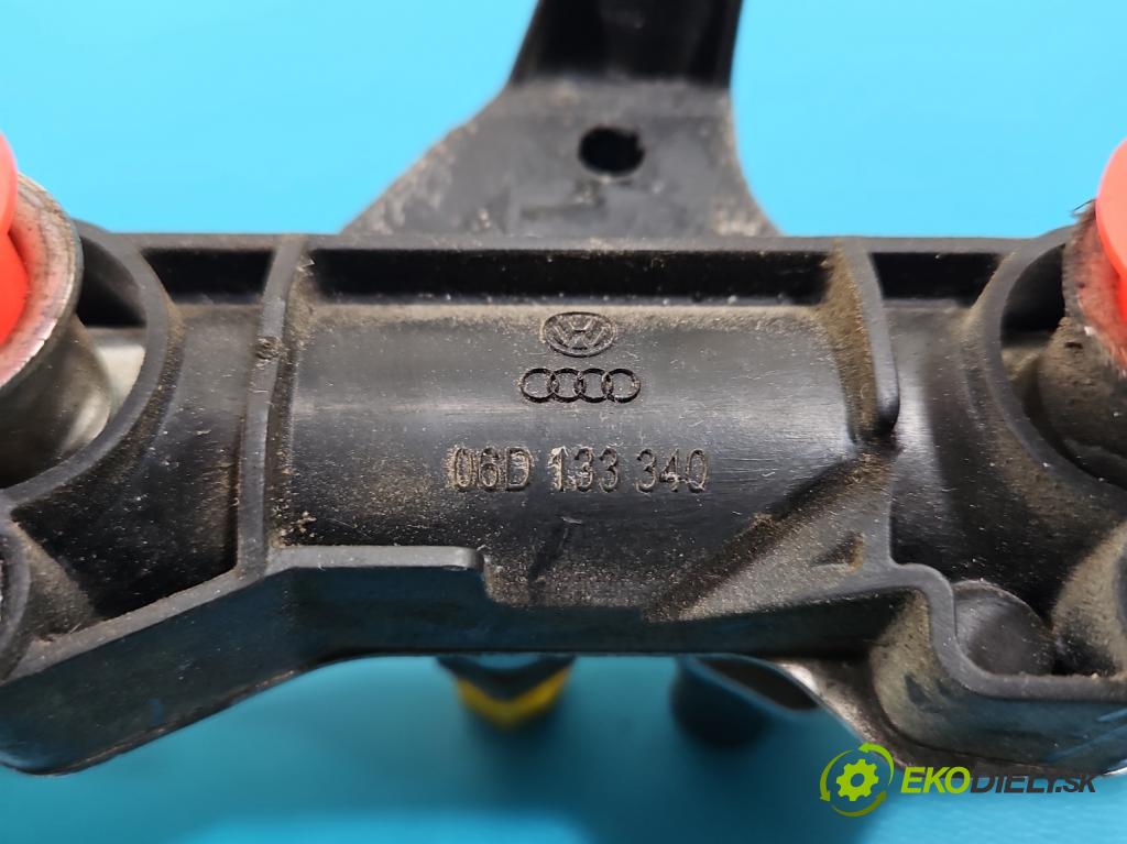 Audi A3 8P 2003-2012 2.0 FSI 150 HP manual 110 kW 1984 cm3 3- lišta vstrekovacia 06D133317F (Vstrekovacia lišta)