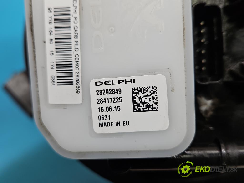 Peugeot 308 II 2013-2021 1.6 hdi 120 HP manual 88 kW 1560 cm3 5- čerpadlo palivo 9677816480