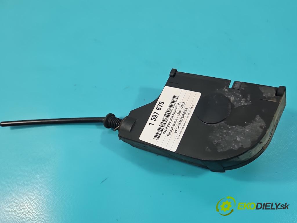 Renault Scenic I 1996-2003 1.9 dci 102 hp manual 75 kW 1870 cm3 5- pedal plyn: potenciometr:
