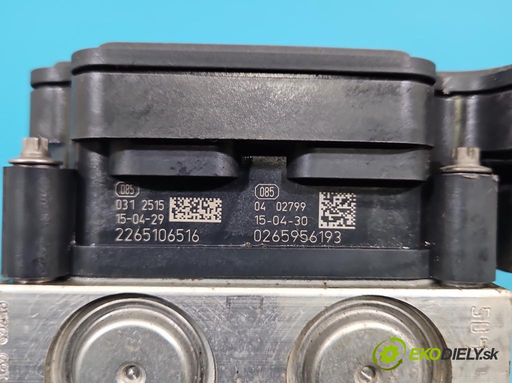 Suzuki Swift Mk7 2010-2017 1.2 16V 94 HP manual 69 kW 1242 cm3 5- čerpadlo abs 0265956193 (Pumpa ABS)