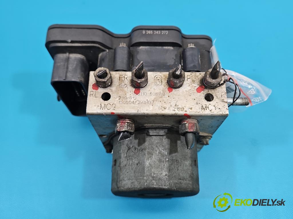Suzuki Swift Mk7 2010-2017 1.2 16V 94 HP manual 69 kW 1242 cm3 5- čerpadlo abs 0265956193 (Pumpa ABS)