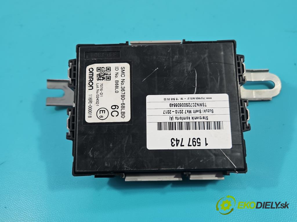 Suzuki Swift Mk7 2010-2017 1.2 16V 94 HP manual 69 kW 1242 cm3 5- riadiaca jednotka komfortu 36780-68LB0