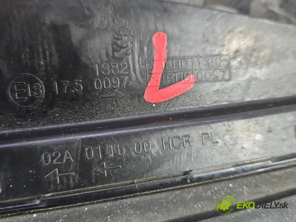 Hyundai Coupe II 2001-2008 1.6 16V 105 HP manual 77 kW 1599 cm3 3- Reflektor: ľavý 92101-2CXXX (Kľučka dverí ostatné)