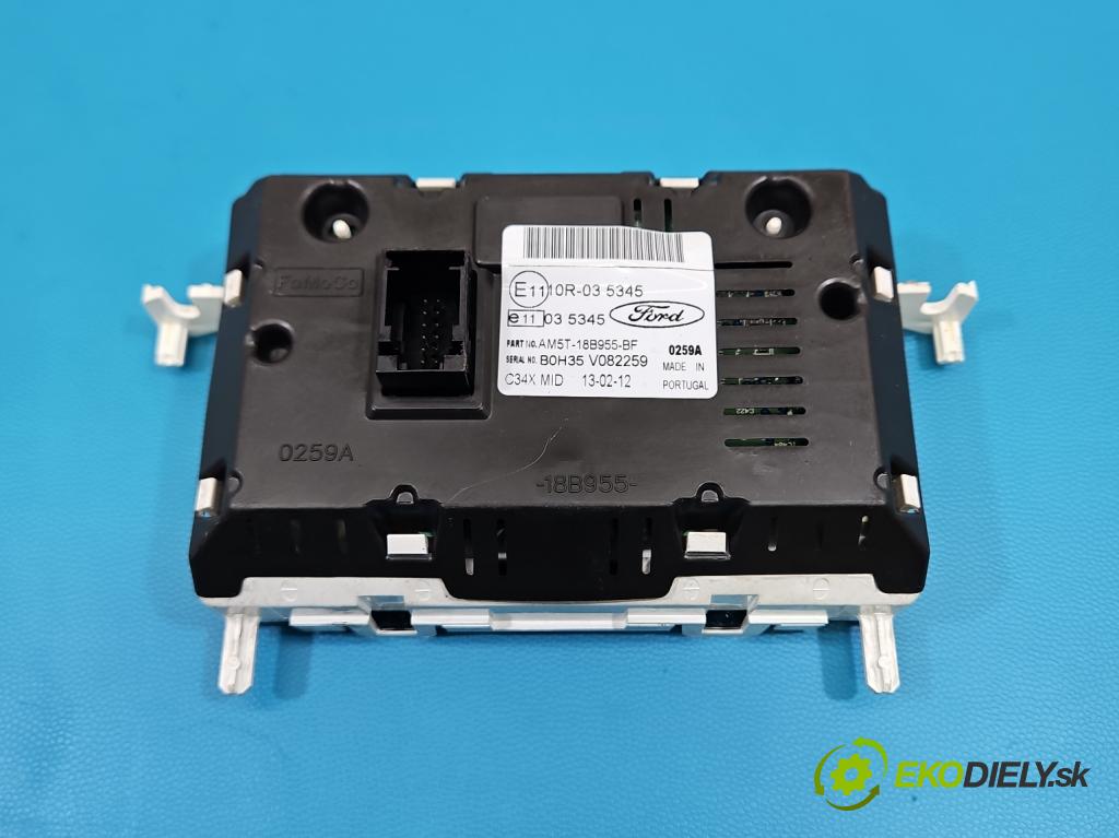 Ford C-Max II 2010-2019 1.6 150 HP manual 110 kW 1596 cm3 5- Zobrazit: AM5T-18B955-BF (Prístrojová doska)