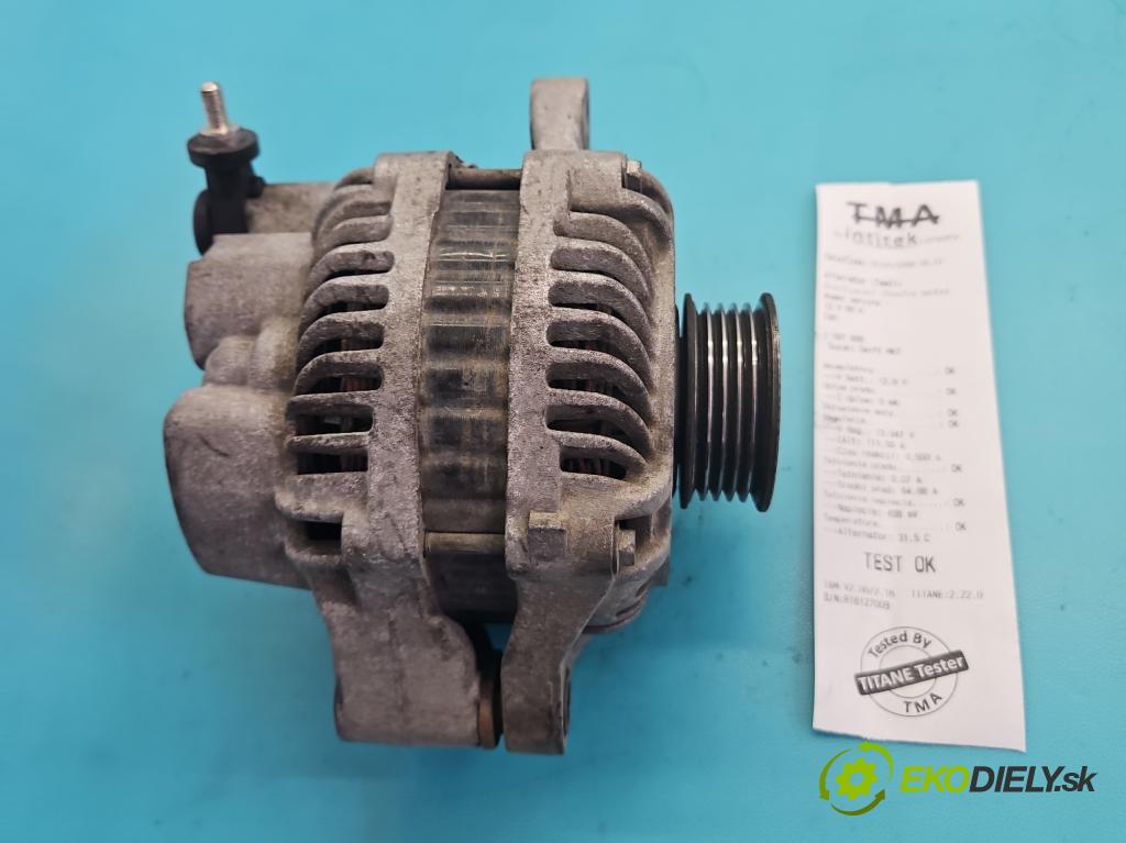 Suzuki Swift Mk7 2010-2017 1.2 16V 94 HP manual 69 kW 1242 cm3 5- Alternator A5TG2591AE (Alternátor)
