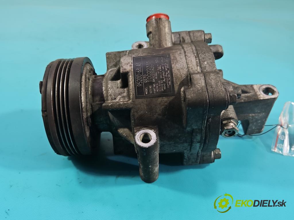 Suzuki Swift Mk7 2010-2017 1.2 16V 94 HP manual 69 kW 1242 cm3 5- Kompresor: klimatizácie 95200-68LA3 (Kompresor klimatizácie)