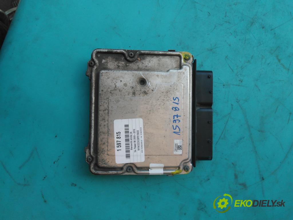 Vw Passat B6 2005-2010 2.0 FSI 150 HP automatic 110 kW 1984 cm3 4- riadiaca jednotka motora 06F906056GP