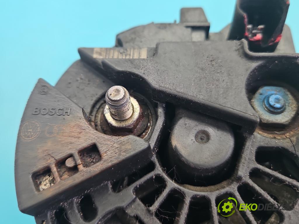 Skoda Octavia I 1996-2010 1.6 8V 101 HP manual 74 kW 1595 cm3 5- Alternator  (Alternátor)
