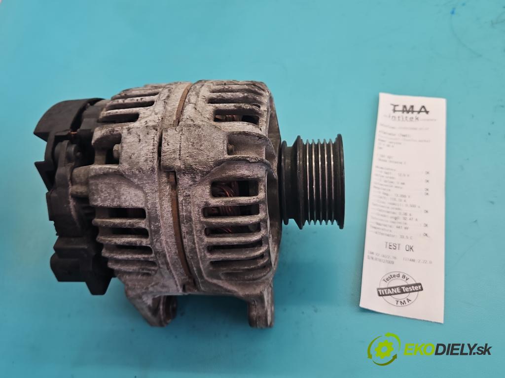 Skoda Octavia I 1996-2010 1.6 8V 101 HP manual 74 kW 1595 cm3 5- Alternator  (Alternátor)