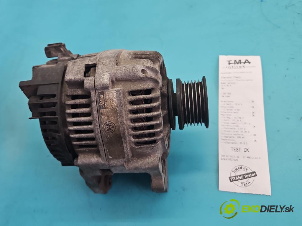 Vw Lupo 1.4 16V 75 HP manual 55 kW 1390 cm3 3- Alternator  (Alternátor)