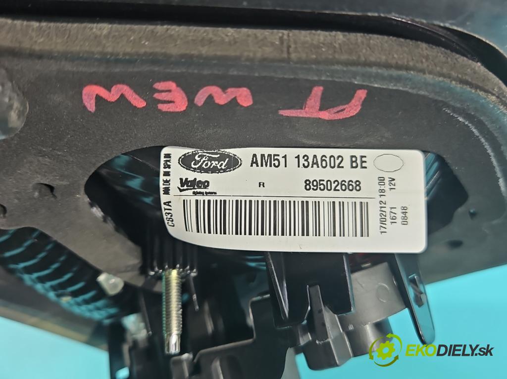 Ford C-Max II 2010-2019 1.6 150 HP manual 110 kW 1596 cm3 5- svetlo / reflektor zadné pravé kufrové dvere AM51-13A602-BE