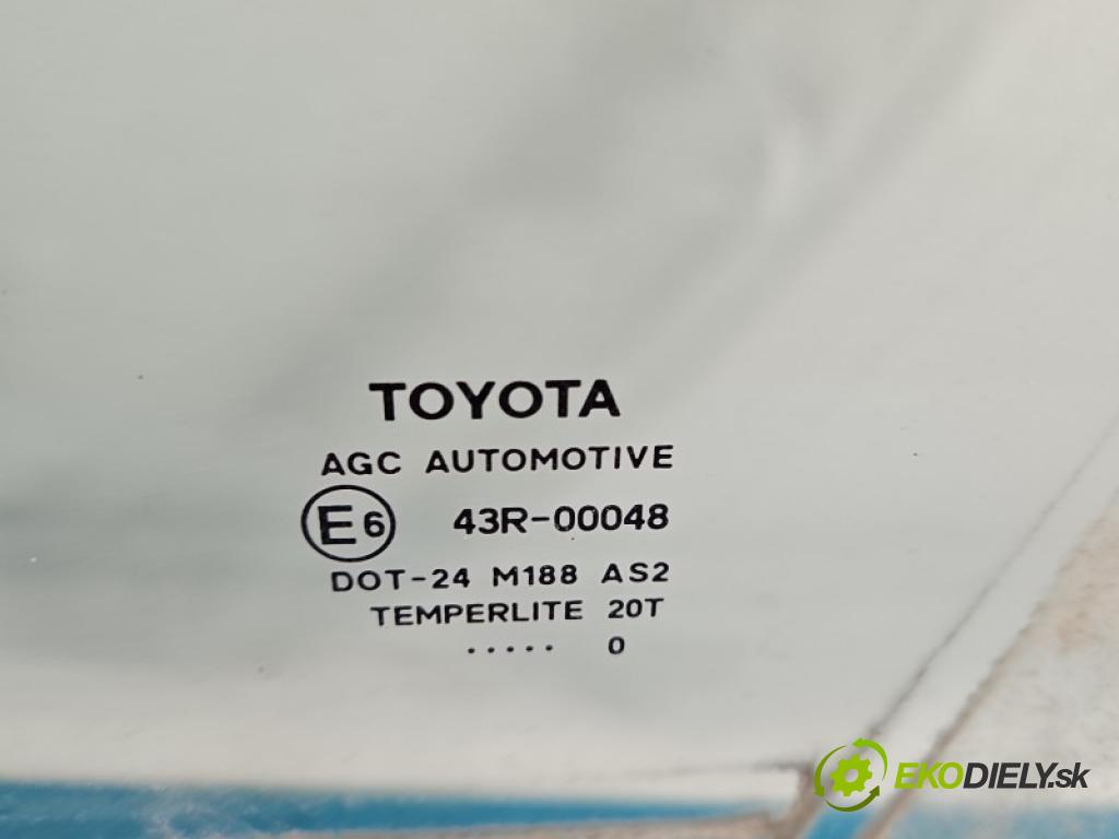Toyota Yaris III 2011-2020 1.5 vvti 111KM manual 82 kW 1496 cm3 5- sklo dvere zadné ľavé