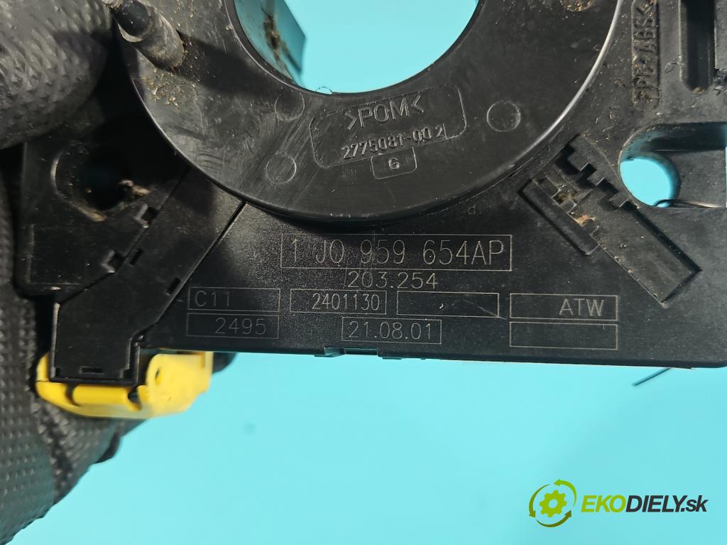 Vw Passat B5 1995-2005 1.9 tdi 101 HP manual 74 kW 1896 cm3 4- Páska: airbag 1J0959654AP (Airbag)