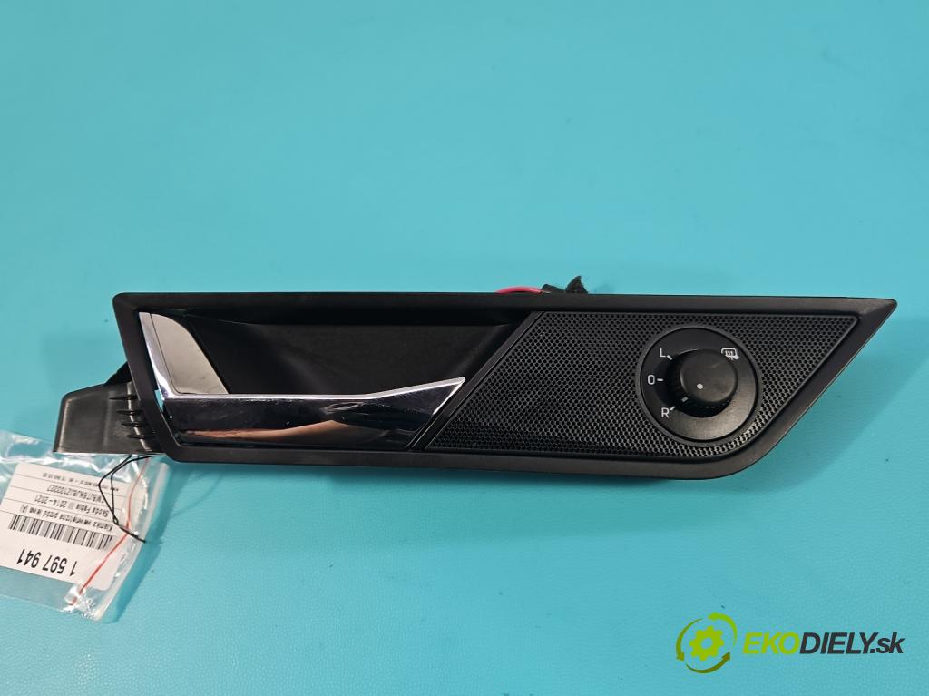 Skoda Fabia III 2014-2021 1.4 tdi 105 HP manual 77 kW 1422 cm3 5- rukoväť uvnitř: predné ľavé 