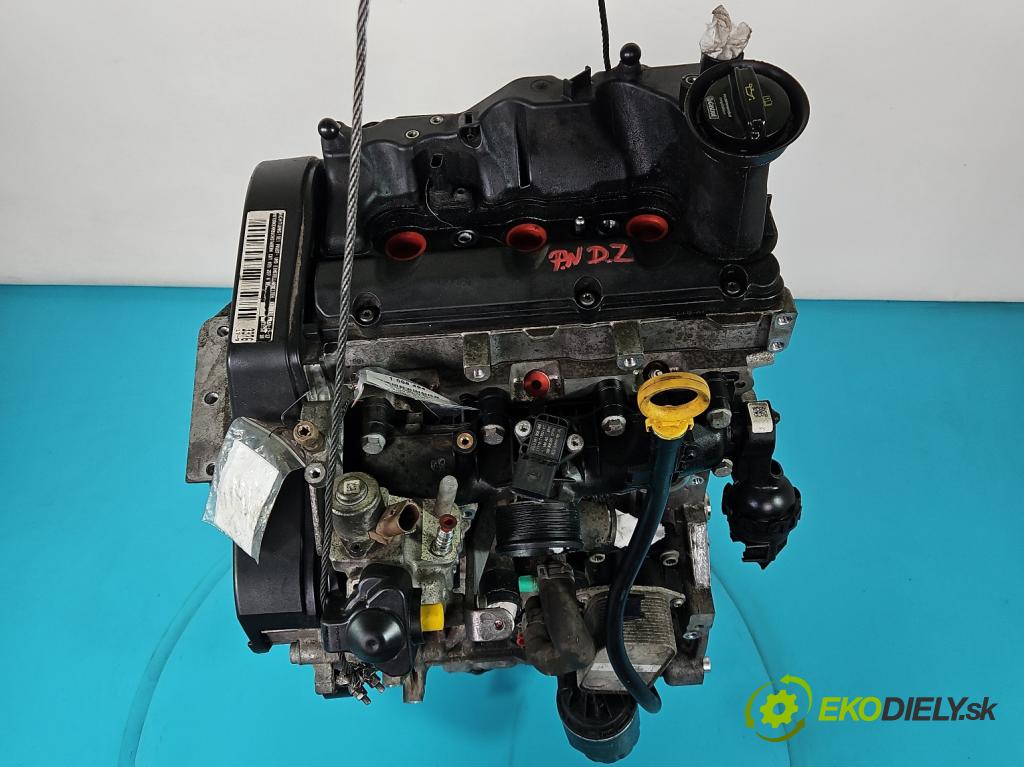 Skoda Fabia III 2014-2021 1.4 tdi 105 HP manual 77 kW 1422 cm3 5- motor diesla CUT