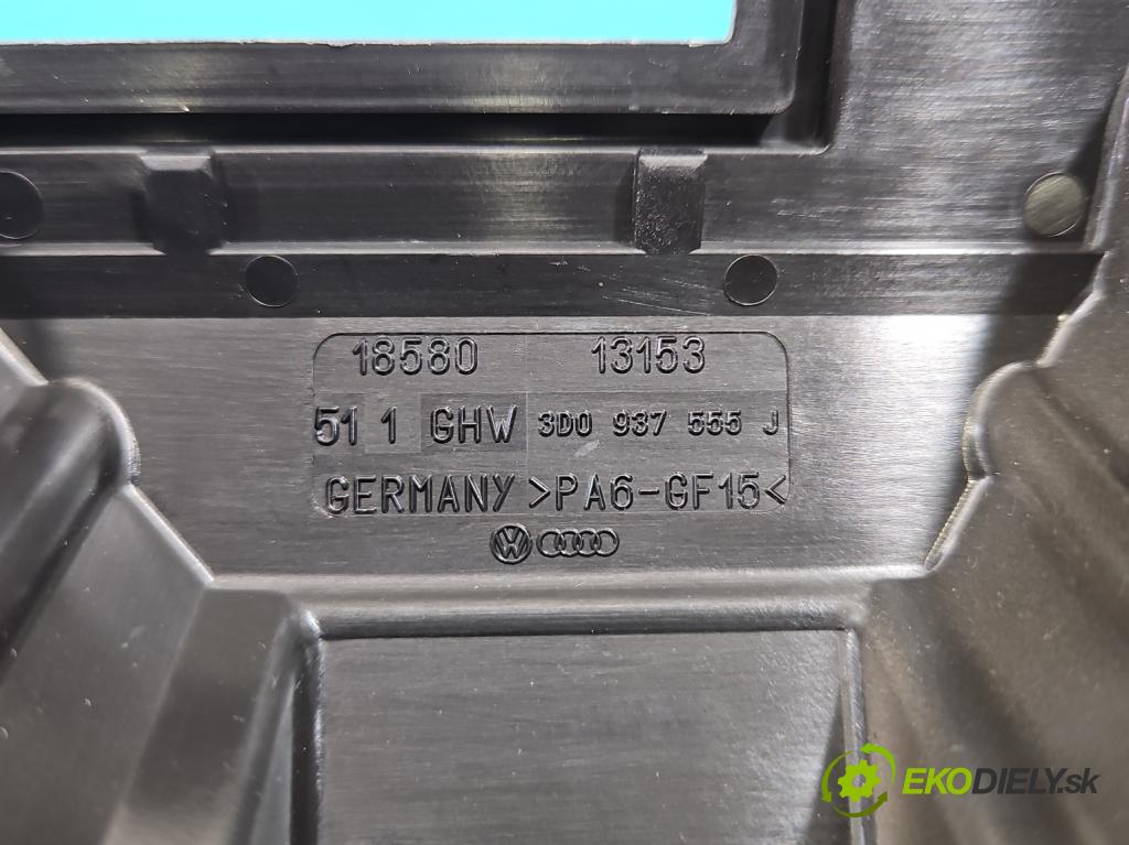Bentley Continental I 2005-2013 6.0 V12 automatic 411 kW 5998 cm3 4- skrinka poistka 3D0937555J (Poistková skrinka)