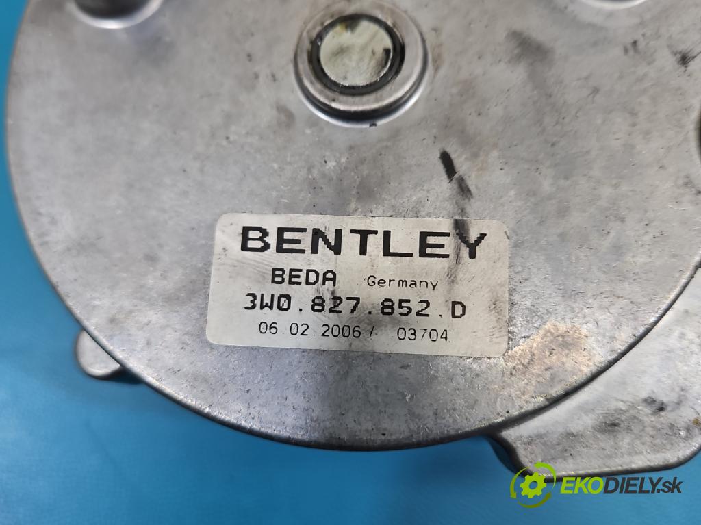 Bentley Continental I 2005-2013 6.0 V12 automatic 411 kW 5998 cm3 4- Aktuátor: kufrové dvere pravý 3W0827852D