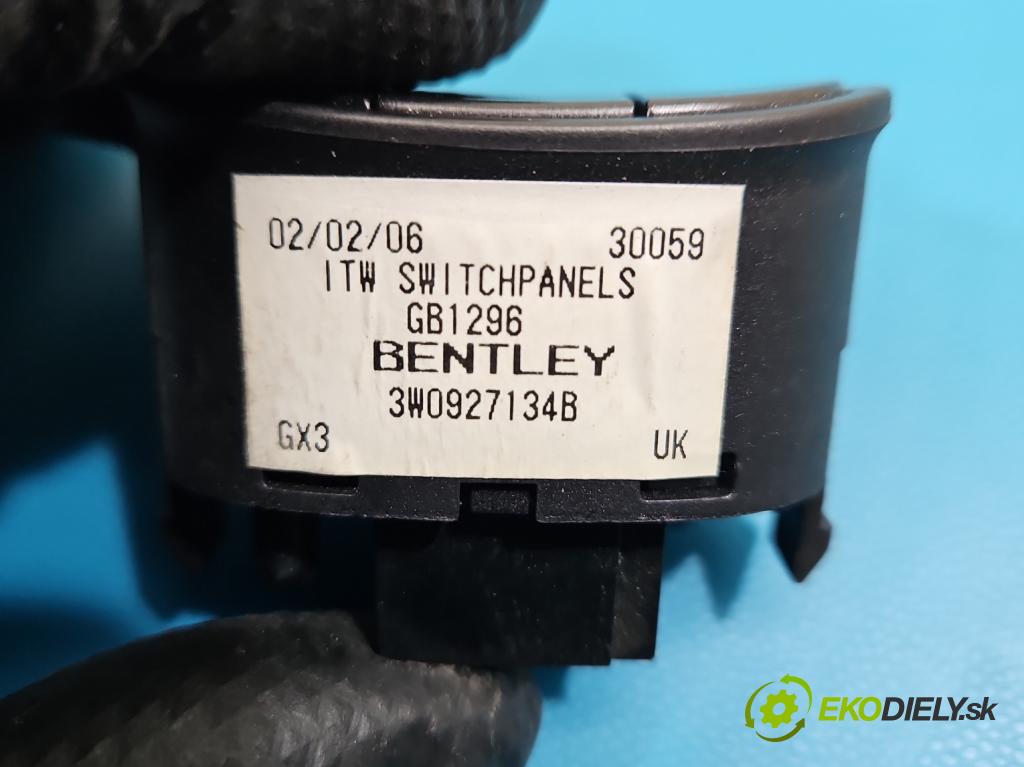 Bentley Continental I 2005-2013 6.0 V12 automatic 411 kW 5998 cm3 4- prepínač ostatné 3W0927134B