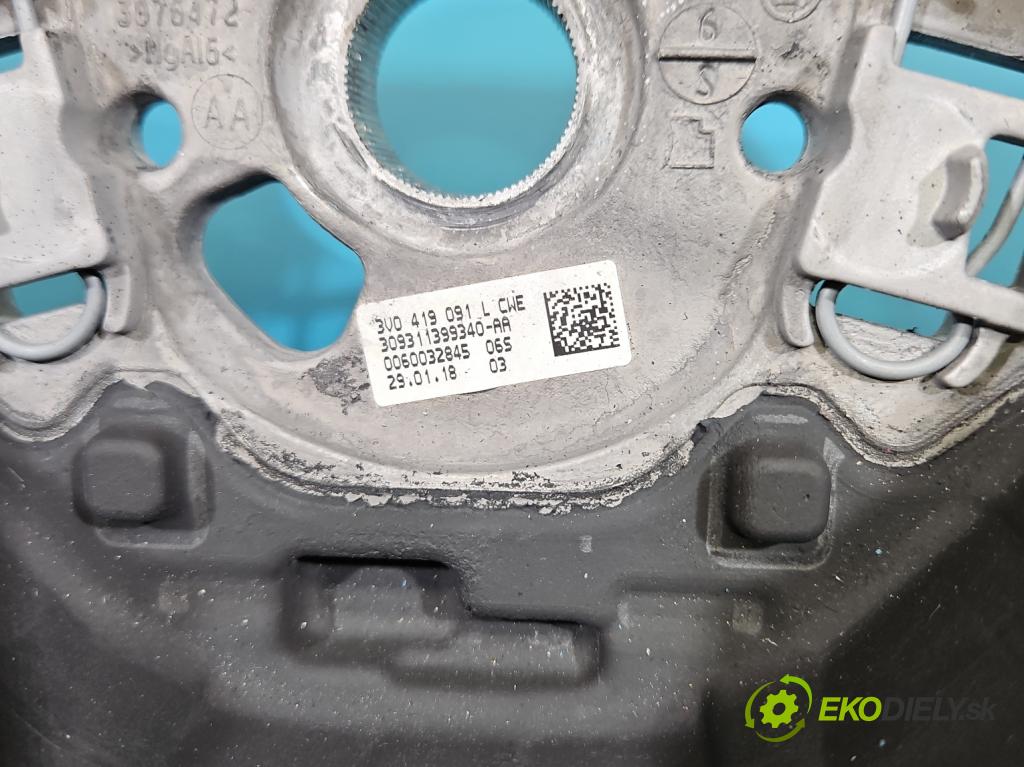 Skoda Fabia III 2014-2021 1.4 tdi 105 hp manual 77 kW 1422 cm3 5- volant 3V0419091L (Volant)