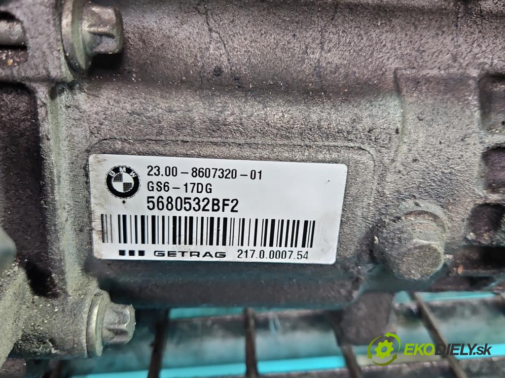 Bmw 3 F30 2011-2018 2.0d 116 HP manual 85 kW 1995 cm3 5- prevodovka stupeň,rýchlosť manual GS6-17DG