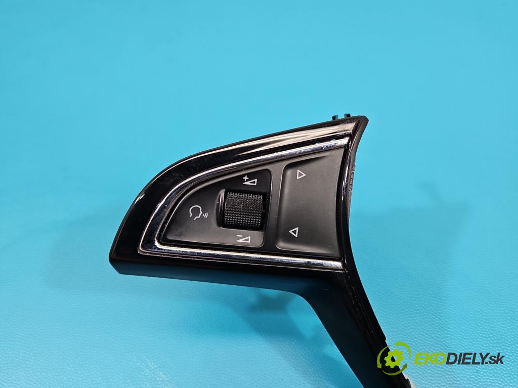 Skoda Fabia III 2014-2021 1.4 tdi 105 HP manual 77 kW 1422 cm3 5- prepínač multifunkční: řízení: 3V0919719A (Prepínacie páčky pod volantom)