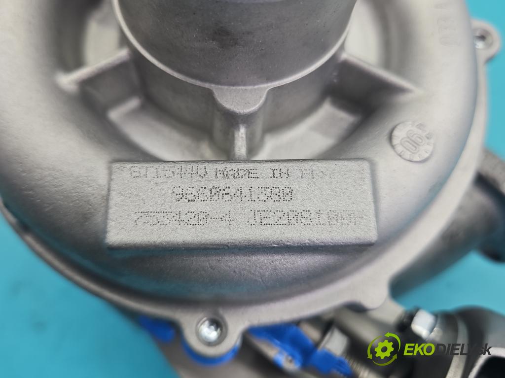 Mazda 3 I BK 2003-2009 1.6 citd 109 hp manual 80 kW 1560 cm3 5- Turbodmychadlo repasováno 753420-4