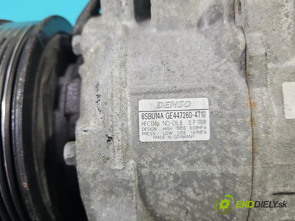 Bmw 3 F30 2011-2018 2.0d 116 HP manual 85 kW 1995 cm3 5- Kompresor: klimatizácie 447260-4710 (Kompresor klimatizácie)
