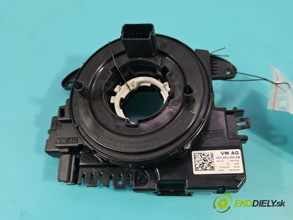 Vw Passat B7 2010-2014 2.0 tdi 140 HP manual 103 kW 1968 cm3 5- Páska: airbag 5K0953569AB (Airbag)