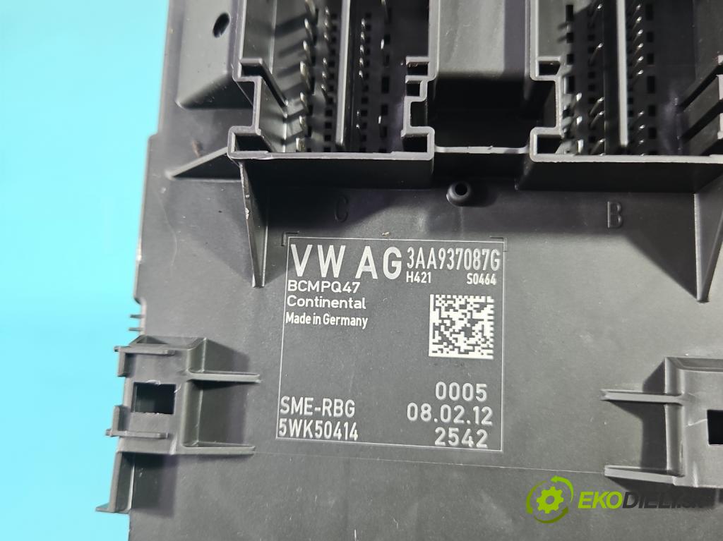 Vw Passat B7 2010-2014 2.0 tdi 140 HP manual 103 kW 1968 cm3 5- riadiaca jednotka komfortu 3AA937087G