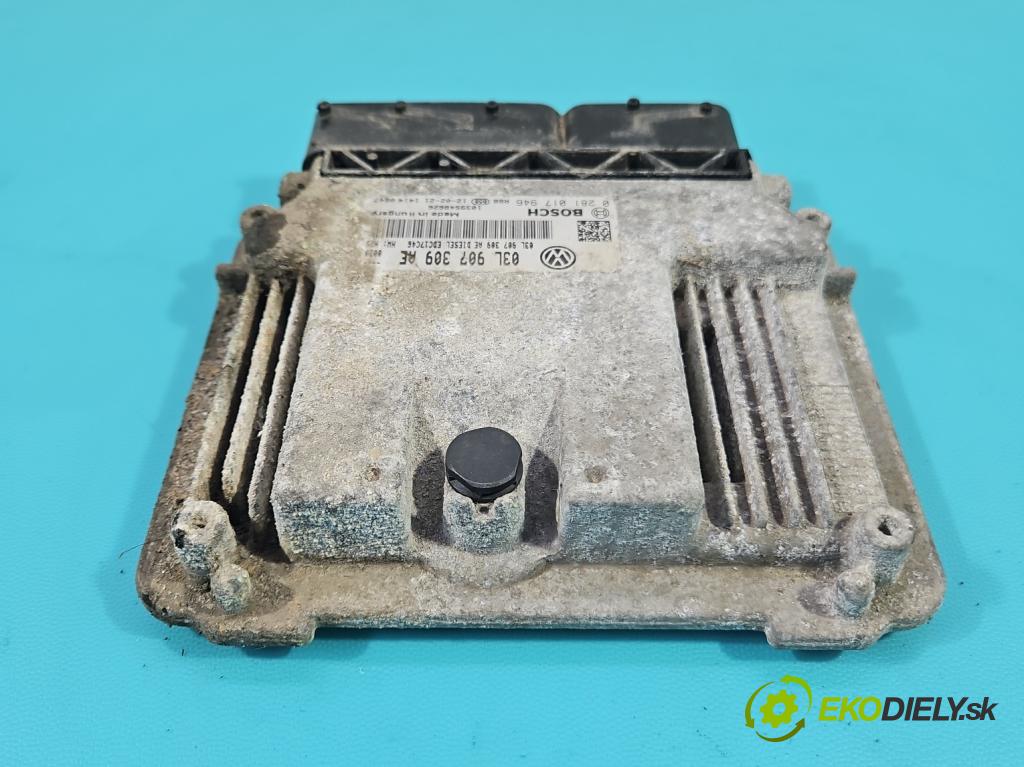 Vw Passat B7 2010-2014 2.0 tdi 140 HP manual 103 kW 1968 cm3 5- riadiaca jednotka motora 03L907309AE