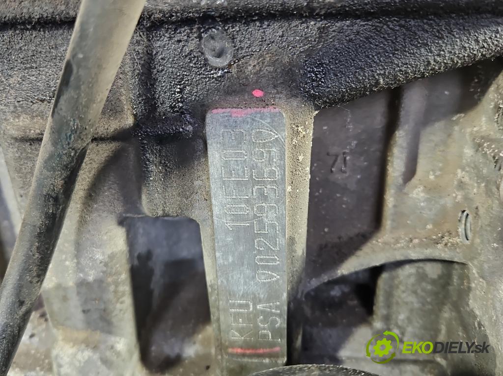 Peugeot 207 1.4 16V 88 HP manual 65 kW 1360 cm3 3- motor benzín: KFU