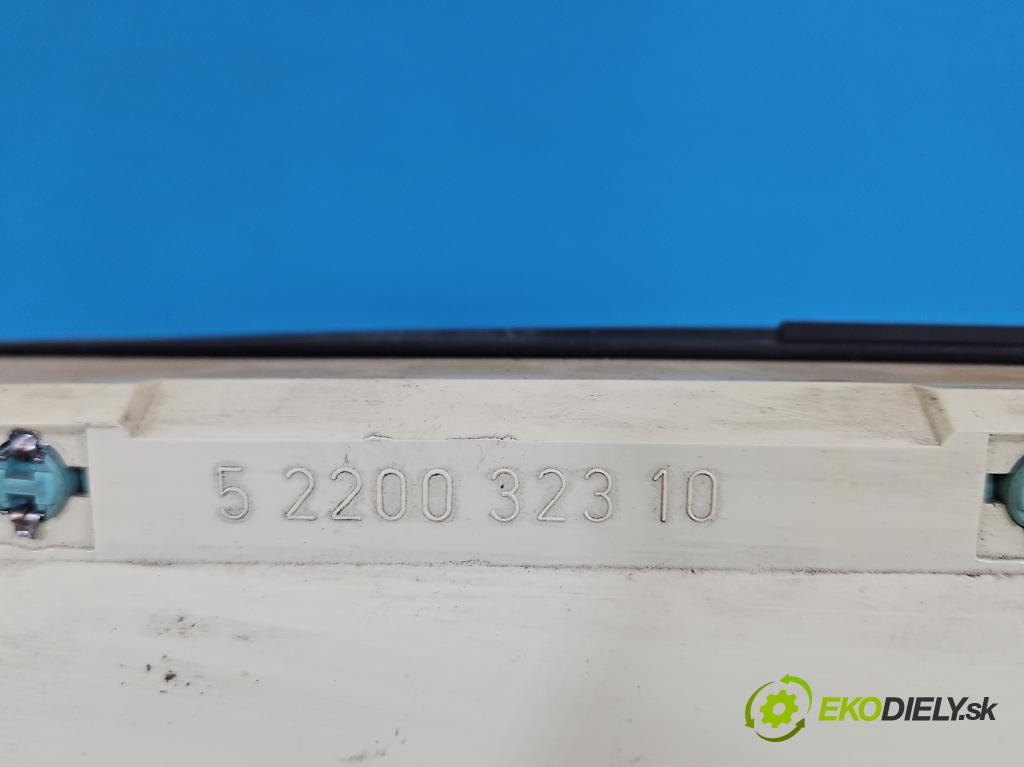 Vw Passat B3 1988-1993 1.8 8V 75 HP manual 55 kW 1781 cm3 4- prístrojovka/ budíky 5220032310 (Prístrojová doska)