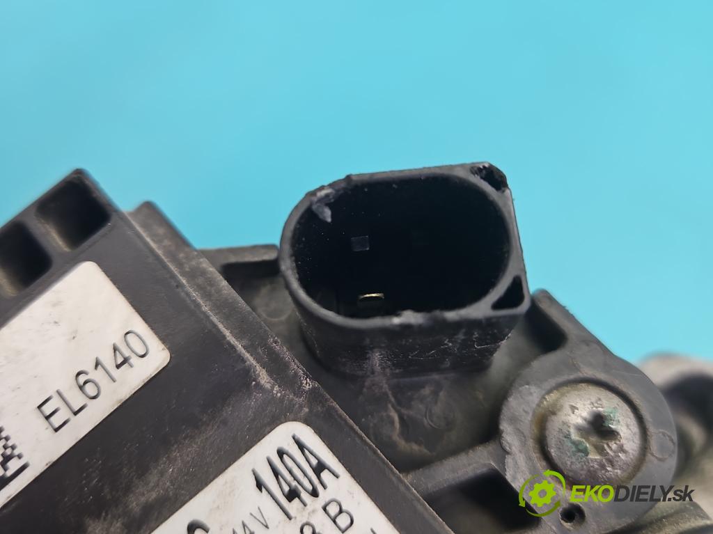 Skoda Fabia III 2014-2021 1.4 tdi 105 HP manual 77 kW 1422 cm3 5- Alternator 04B903023B (Alternátor)