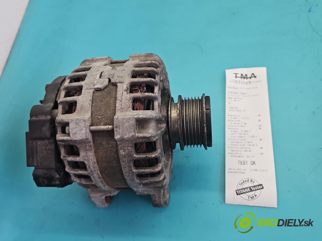 Skoda Fabia III 2014-2021 1.4 tdi 105 hp manual 77 kW 1422 cm3 5- Alternator 04B903023B (Alternátor)