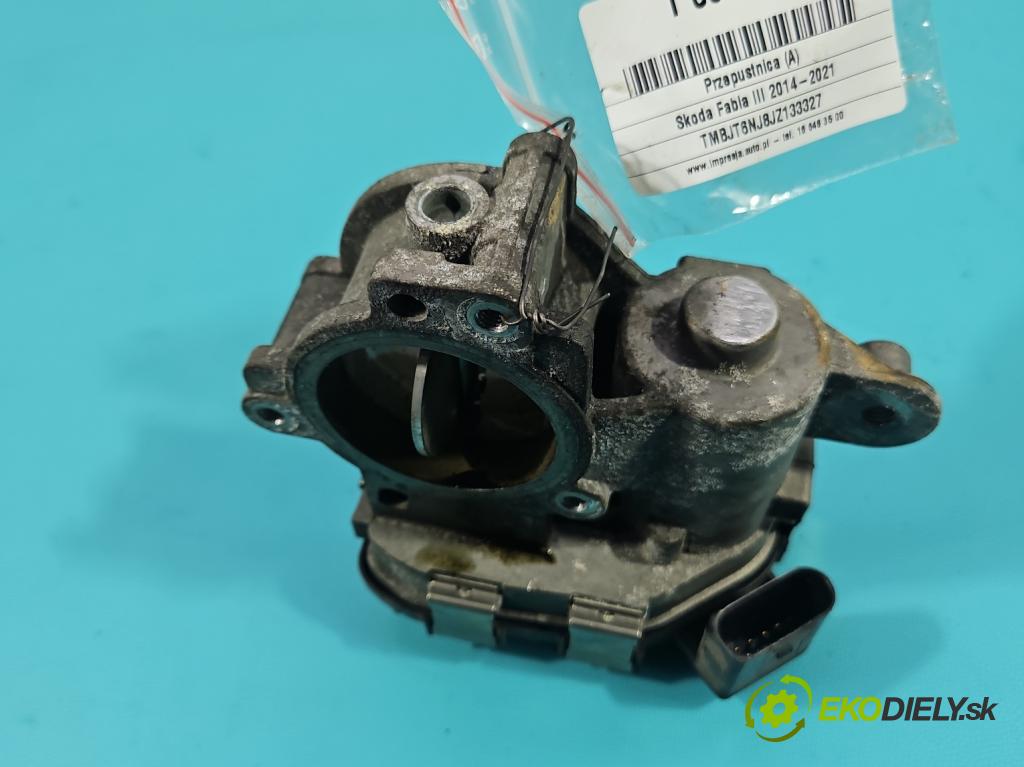 Skoda Fabia III 2014-2021 1.4 tdi 105 HP manual 77 kW 1422 cm3 5- klapka 04B128063K (Škrtiaca klapka)