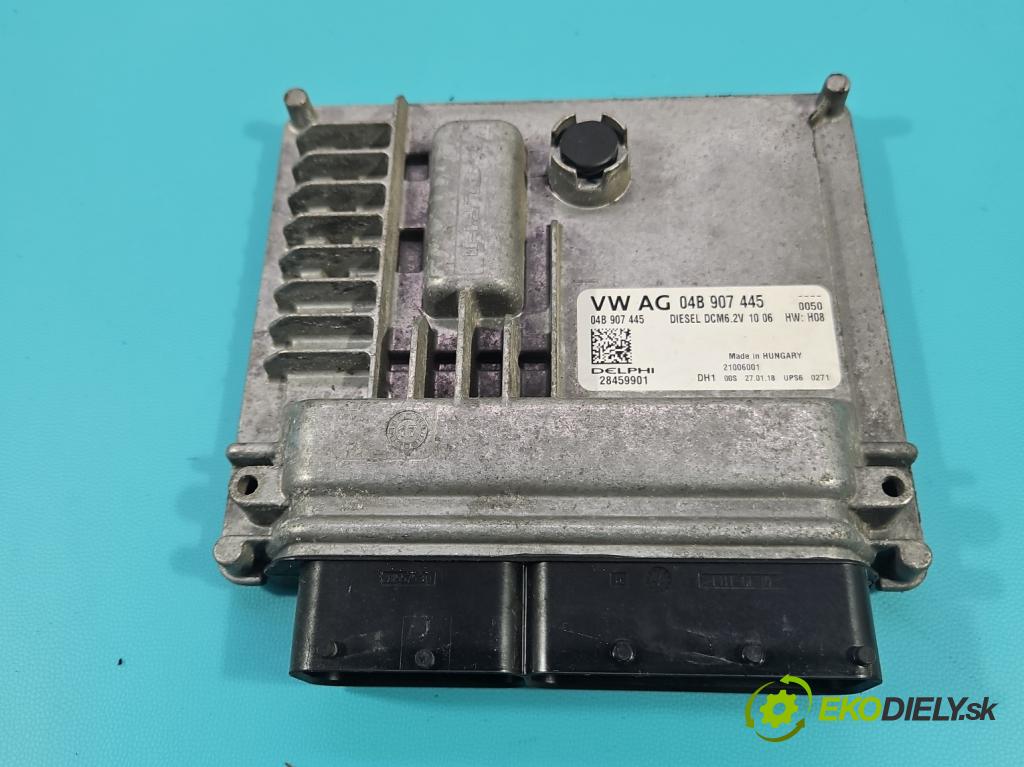 Skoda Fabia III 2014-2021 1.4 tdi 105 HP manual 77 kW 1422 cm3 5- riadiaca jednotka motora 04B907445